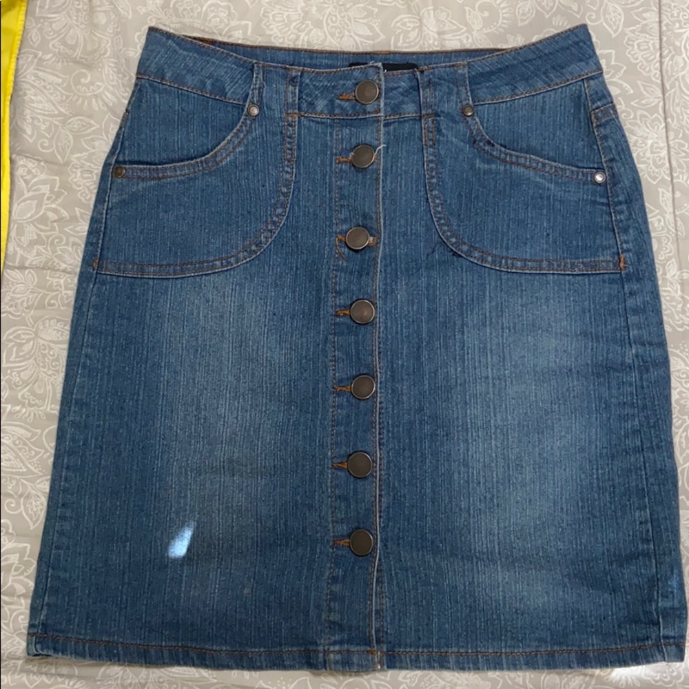 Jean Skirt